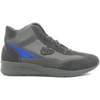 byblos blu 667262 sneakers man grey mens walking boots in grey