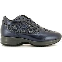 Byblos Blu 667303 Shoes with laces Women Blue women\'s Walking Boots in blue