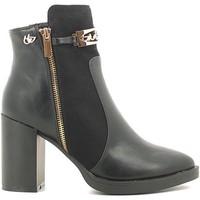 byblos blu 6670n1 ankle boots women womens mid boots in black