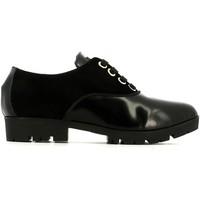 byblos blu 6mbs31 lace up heels women womens casual shoes in black