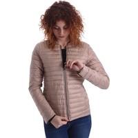 byblos blu 669101 down jacket women womens coat in beige