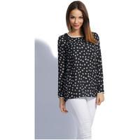 by clara blouse lesly womens blouse in black