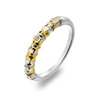 by the shore ring yellow gold plated accents