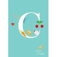 C | Alphabet Card | OM1032