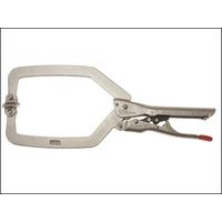 C H Hanson Automatic C Clamp 250mm (10 in) Long Reach Swivel Pads