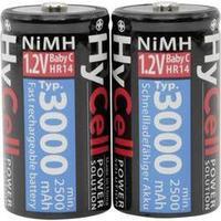C battery (rechargeable) NiMH HyCell HR14 3000 mAh 1.2 V 2 pc(s)