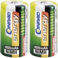 c battery rechargeable nimh conrad energy endurance 4800 4800 mah 12 v ...