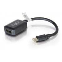 C2G (20cm) Mini DisplayPort Male to HDMI Female Adaptor Cable Black