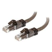 c2g cat6 550mhz snagless patch cable brown 5m