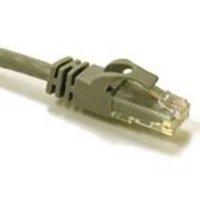 c2g cat6 snagless crossover utp patch cable grey 1m