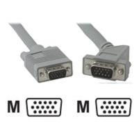 C2G, Premium Shielded HD15 M/M SXGA 45° Angled Monitor Cable, 15m