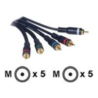 C2G, Velocity Component Video/RCA-Type Audio Combination Cable, 3m