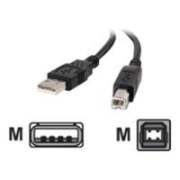 c2g usb 20 ab cable black 1m