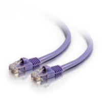 c2g cat5e 350mhz snagless patch cable purple 15m