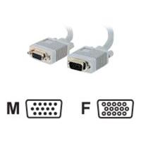 C2G, Premium Shielded HD15 M/F SXGA Monitor Extension Cable, 0.5m