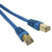 C2G, SHIELD CAT5E MOULDED PATCH CBL BLUE, 1m