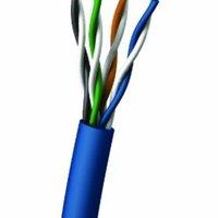 c2g cat5e 350mhz utp solid pvc cmr cable blue 305m