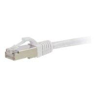 C2G 1m Cat5e Non-Booted Shielded (STP) Network Patch Cable - White