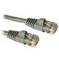 C2G, Cat5E 350MHz Snagless Patch Cable Grey 0.5m