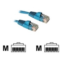 C2G, Cat5E 350MHz Snagless Patch Cable Blue, 0.5m