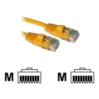 c2g cat5e 350mhz snagless patch cable yellow 2m