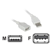 C2G, USB A Male to A Female Extension Cable, 2m