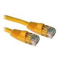 C2G, Cat5E 350MHz Snagless Patch Cable Yellow, 1m