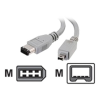 c2g ieee 1394 firewire cable 6 pin4 pin 2m