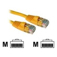 C2G, Cat5E 350MHz Snagless Patch Cable Yellow, 0.5m