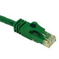 c2g cat6 550mhz snagless patch cable green 1m