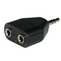 c2g 35mm stereo male to dual 35mm stereo female adapter