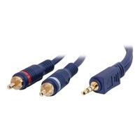 C2G, Velocity 3.5mm Stereo Male to Dual RCA Male Y-Cable, 7m