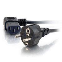 c2g universal 90acircdeg power cord cee 77 5m