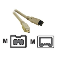 C2G, IEEE-1394b FireWire 800 9-Pin/4-Pin Cable, 1m