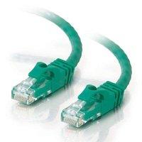 c2g cat6 550mhz snagless patch cable green 7m