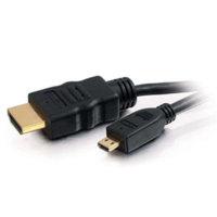 C2G Value Series High Speed with Ethernet HDMI Micro Cable - Video / audio / network cable - HDMI - 19 pin HDMI (M) - 19 pin micro HDMI (M) - 3 m - bl