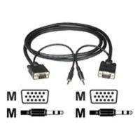 C2G, HD15 M/M UXGA Monitor Cable with 3.5mm Audio, 5m