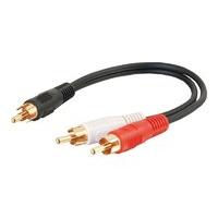 C2G, Value Series RCA Plug/RCA Plug x2 Y-Cable