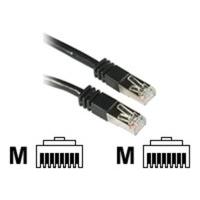 C2G, Shield CAT5E Moulded Patch cable black, 20m