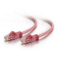 c2g cat6 550mhz snagless patch cable pink 10m