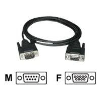 C2G, DB9 M/F Extension Cable Black, 2m