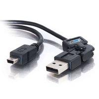C2G, 2M FlexUSB USB 2.0 A/5-Pin Mini-B Cable