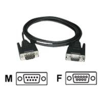 C2G, DB9 M/F Extension Cable Black, 10m