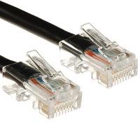 c2g cat5e crossover patch cable black 2m