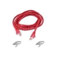 c2g assembled red cat5e pvc utp patch cbl 3 metre