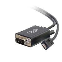 c2g usb 20 usb c to db9 serial rs232 adapter cable