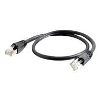 C2G - Patch cable ( DTE ) - RJ-45 (M) - RJ-45 (M) - 2 m - screened shielded twisted pair (SSTP) - CAT 6a - snagless - black