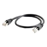 C2G - Patch cable ( DTE ) - RJ-45 (M) - RJ-45 (M) - 3 m - screened shielded twisted pair (SSTP) - CAT 6a - snagless - black