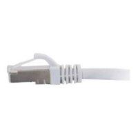 C2G 10m Cat6a Booted Shielded (SSTP) Network Patch Cable - White