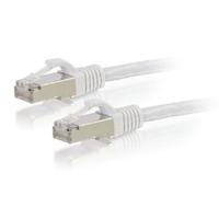 C2G Cbl/1.5m CAT6A Shielded PatchCable White